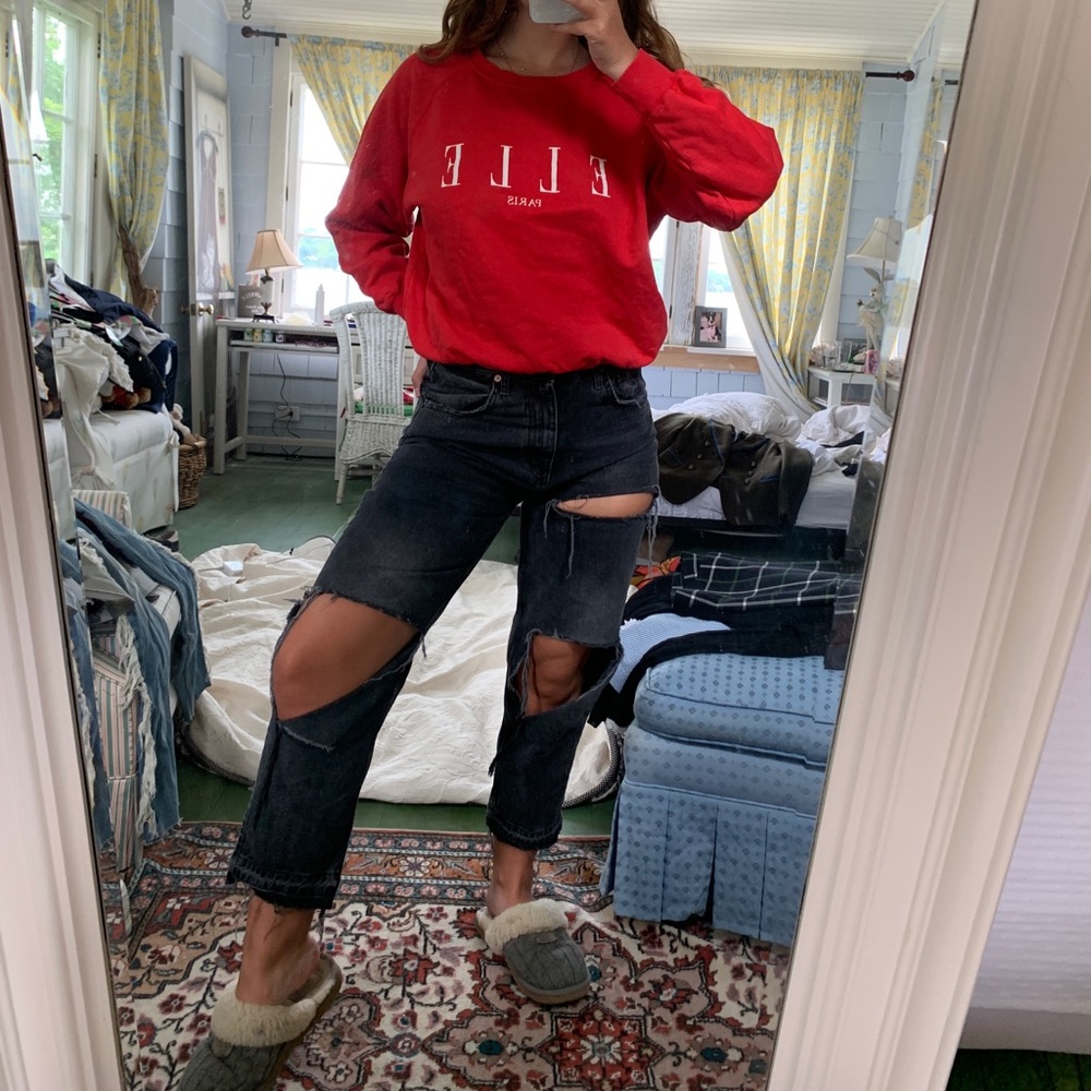 VINTAGE Elle Paris sweatshirt